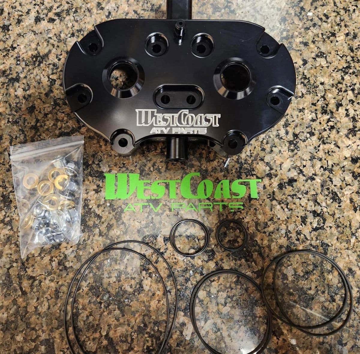 BILLET ANODIZED COOL HEAD - BLACK