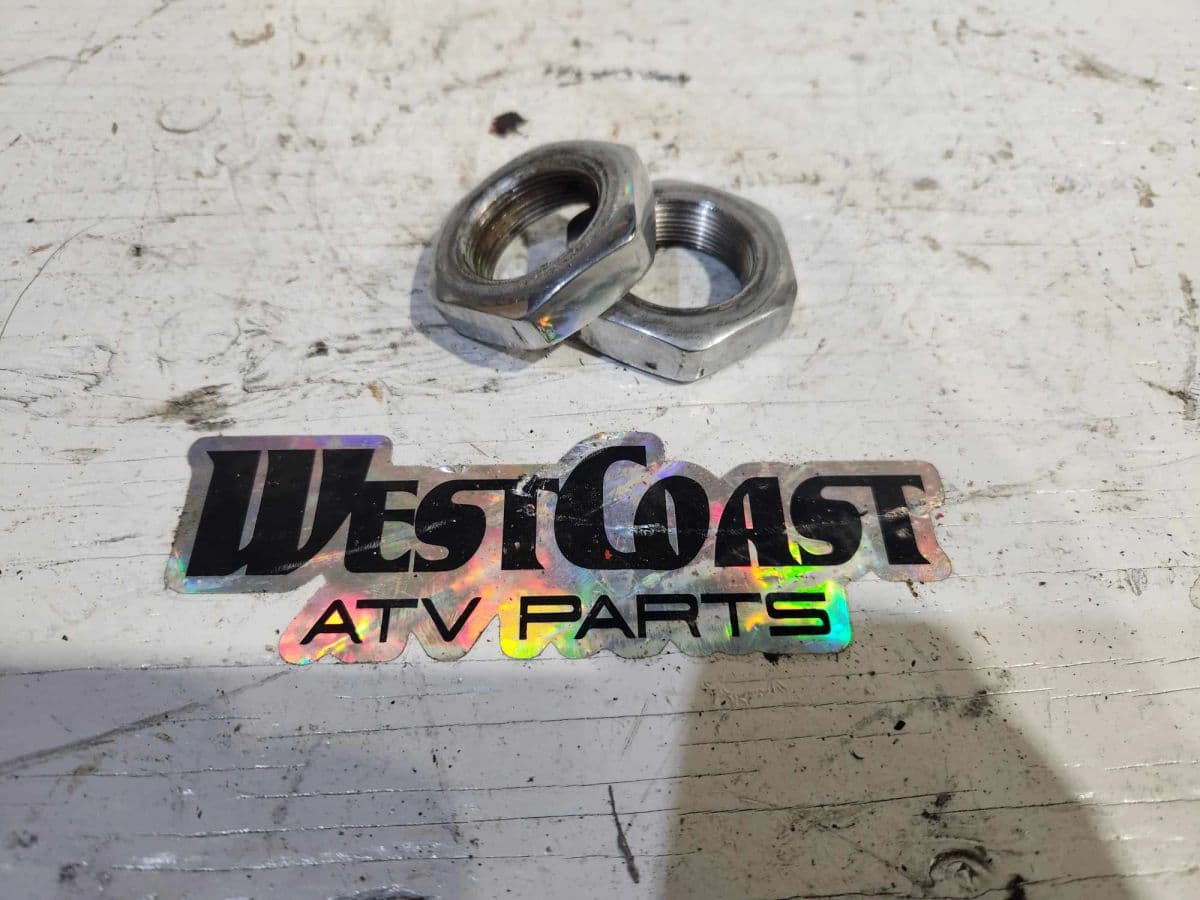 Chrome OEM Axle Nuts