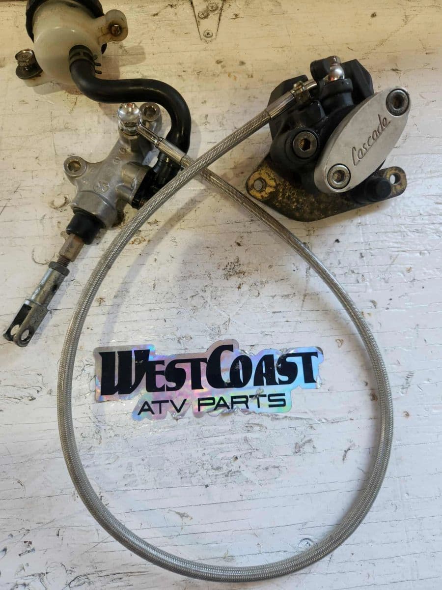 Complete Rear Brake Setup +8