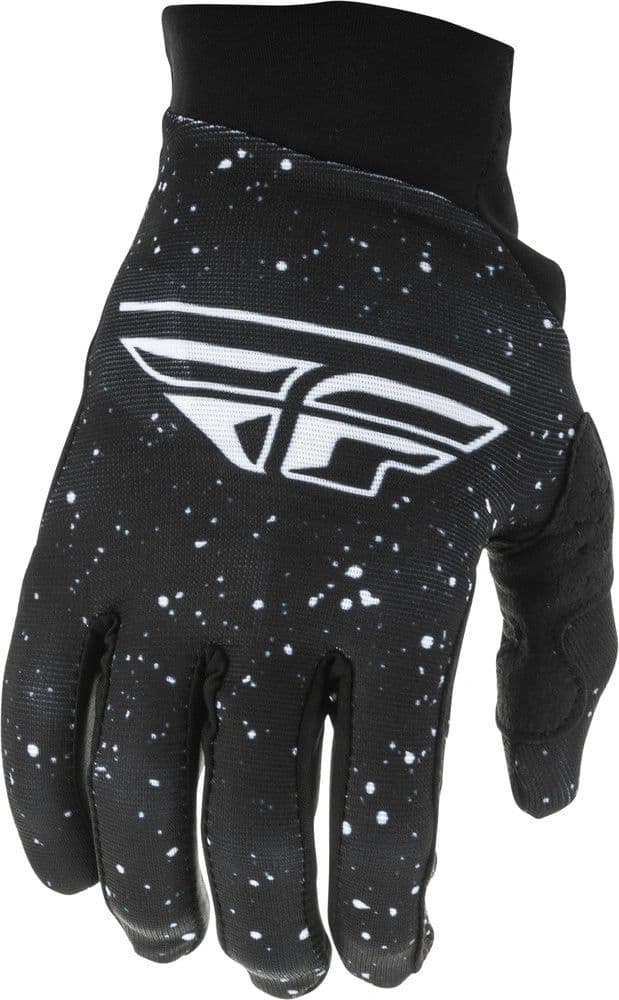 FLY RACING WOMEN'S PRO LITE GLOVES BLACK/WHITE