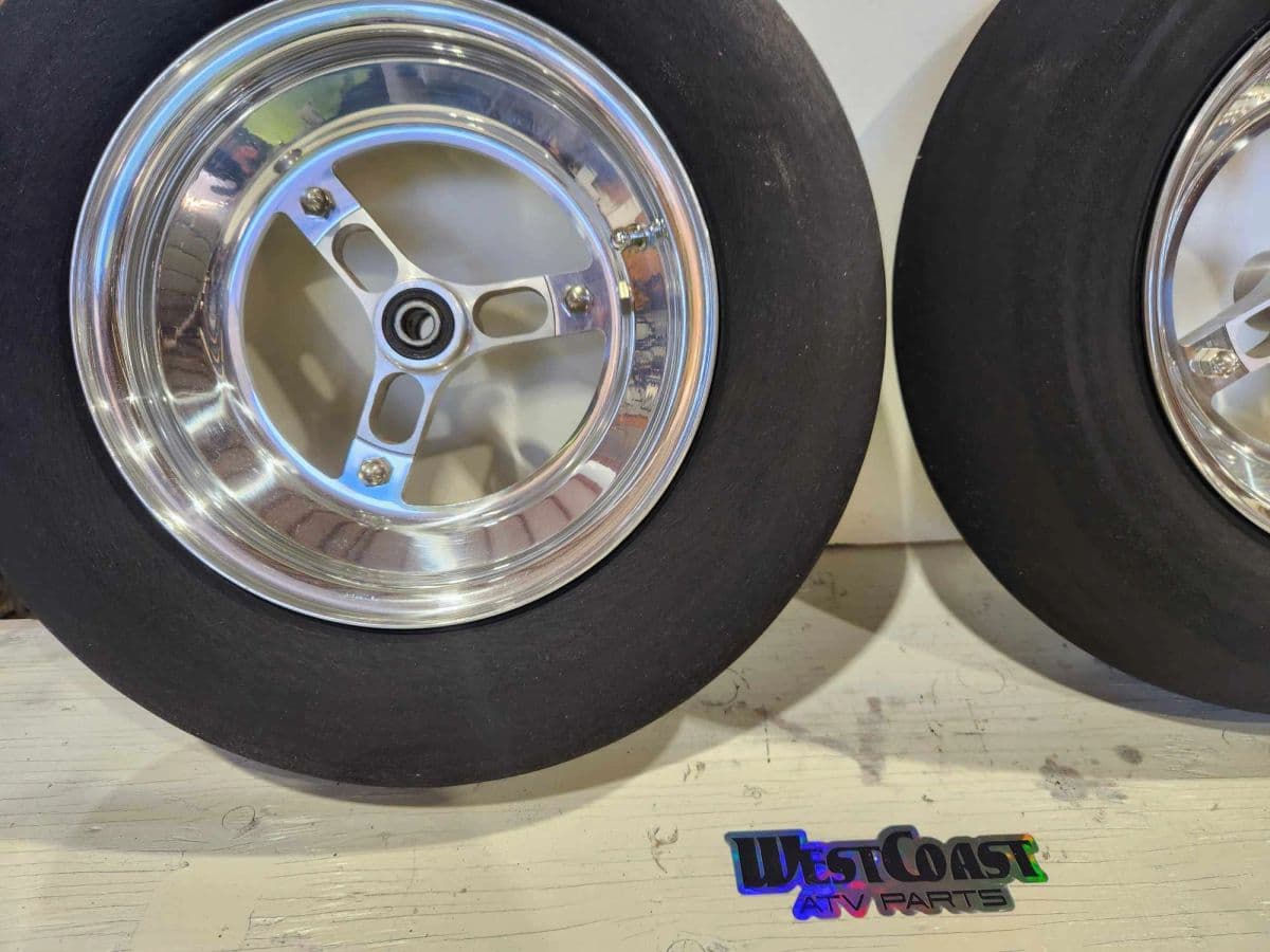 JJ&A 3 Spoke Tires and wheels YFZ450