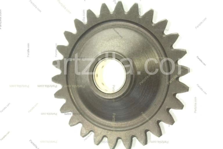Kicker gear with washers and clip.