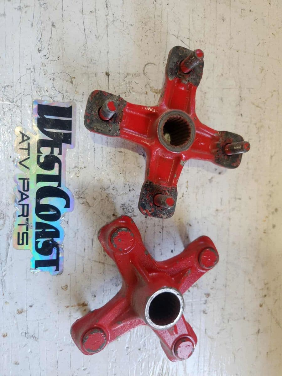 OEM Rear Hubs Red