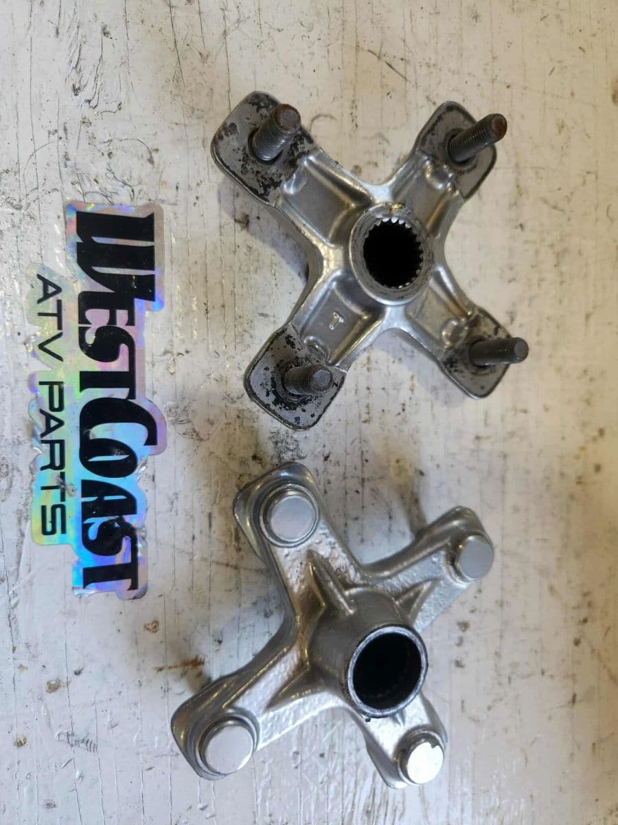 OEM Rear Hubs Silver