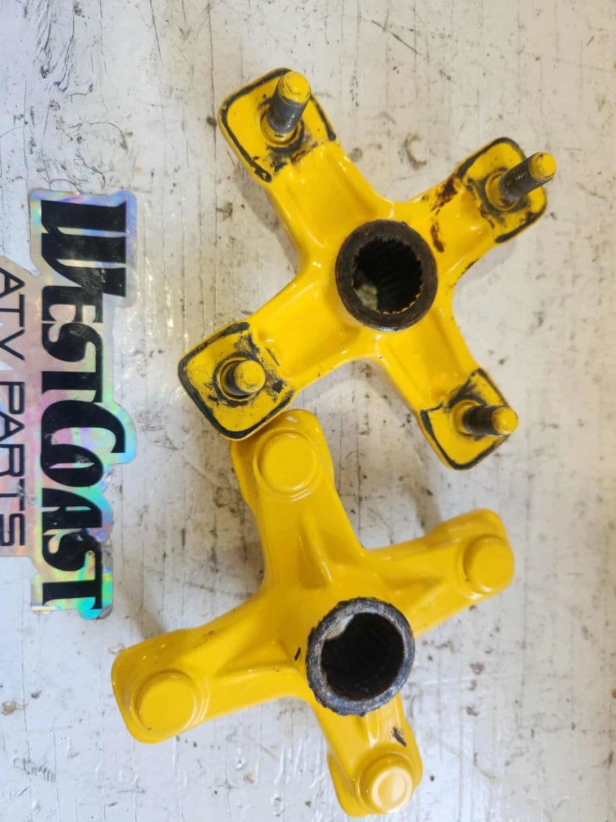 OEM Rear Hubs Yellow