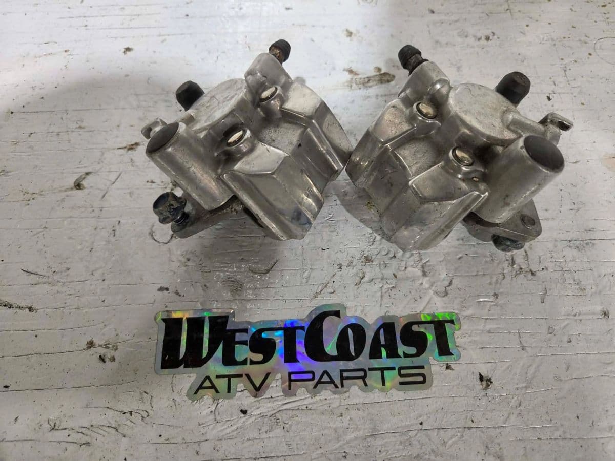 Polished front calipers