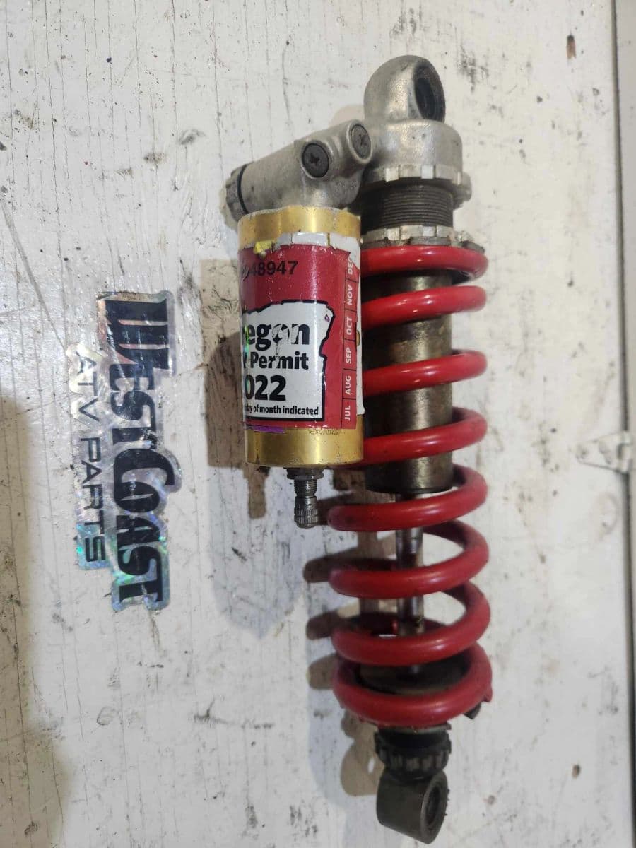 Red Rear Shock with Heavy Duty Spring