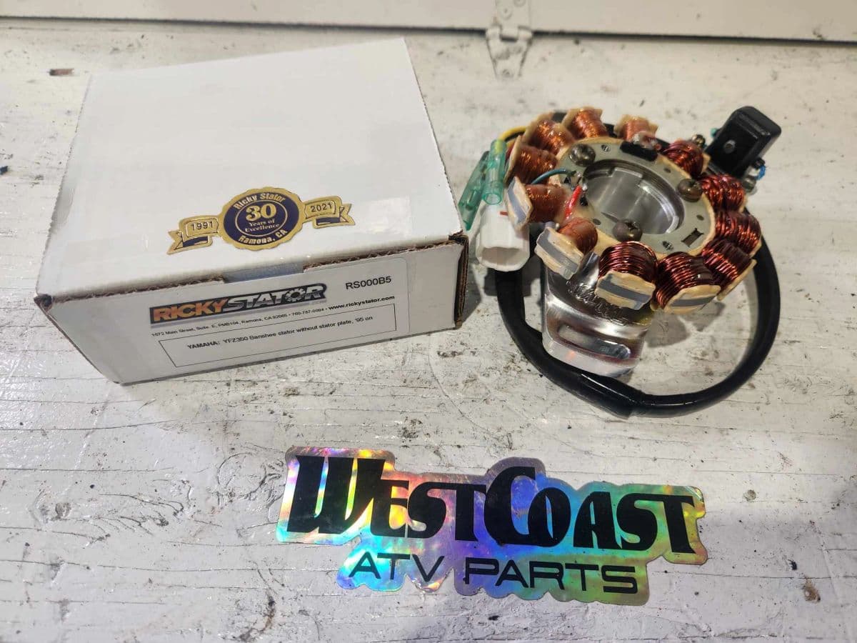 Ricky Stator On Billet Plate Part #RS000B5