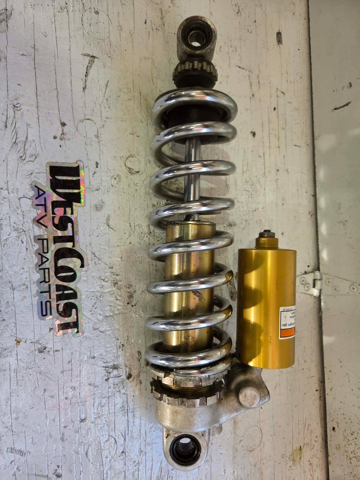 OEM Shock With Chrome Spring